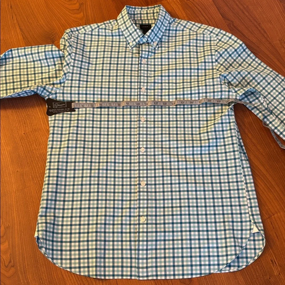 J.Crew Long Sleeve Button down Check